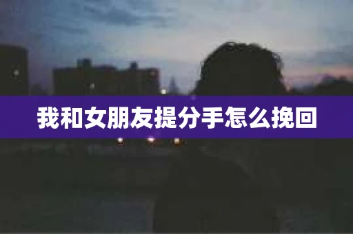 我和女朋友提分手怎么挽回