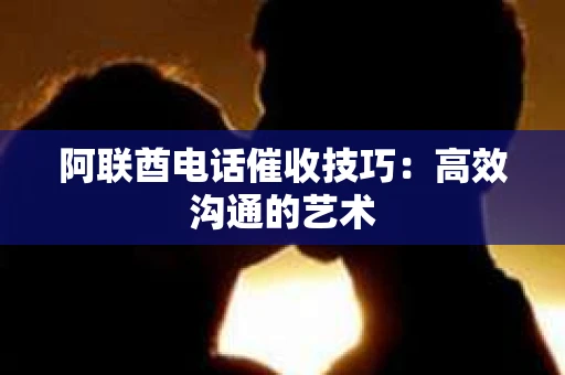 阿联酋电话催收技巧：高效沟通的艺术