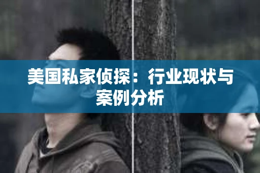 美国私家侦探:行业现状与案例分析 美国私家侦探:行业现状与案例分析