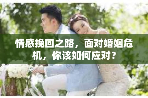 情感挽回之路，面对婚姻危机，你该如何应对？
