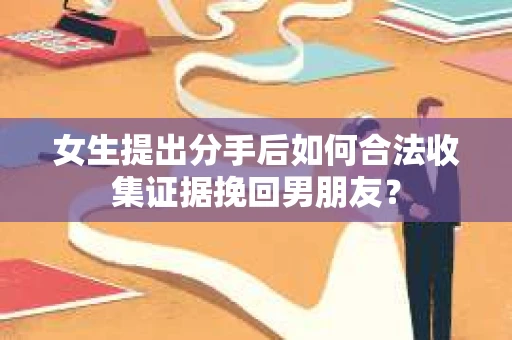 女生提出分手后如何合法收集证据挽回男朋友？