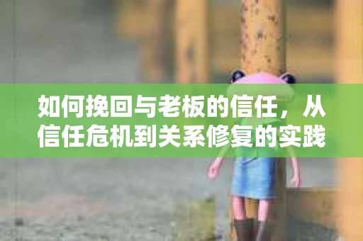 如何挽回与老板的信任,从信任危机到关系修复的实践指南 如何挽回与老板的信任,从信任危机到关系修复的实践指南