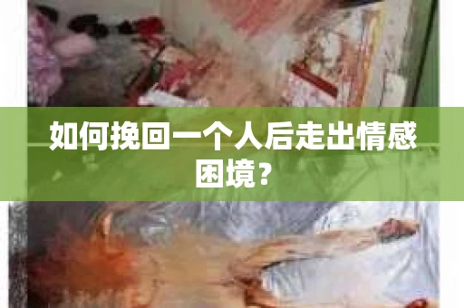 如何挽回一个人后走出情感困境？