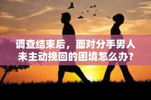 调查结束后，面对分手男人未主动挽回的困境怎么办？