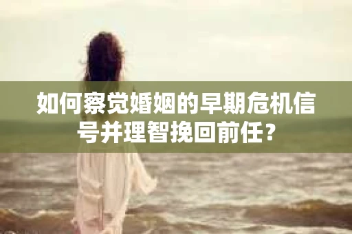 如何察觉婚姻的早期危机信号并理智挽回前任？