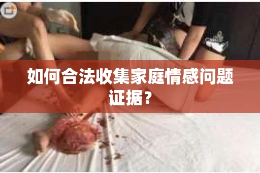 如何合法收集家庭情感问题证据？